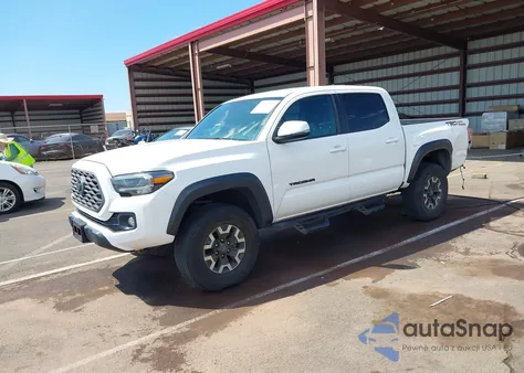 2022 Toyota Tacoma Sr5 V6 из США, поврежденный, VIN 3TYAZ5CN1NT022595